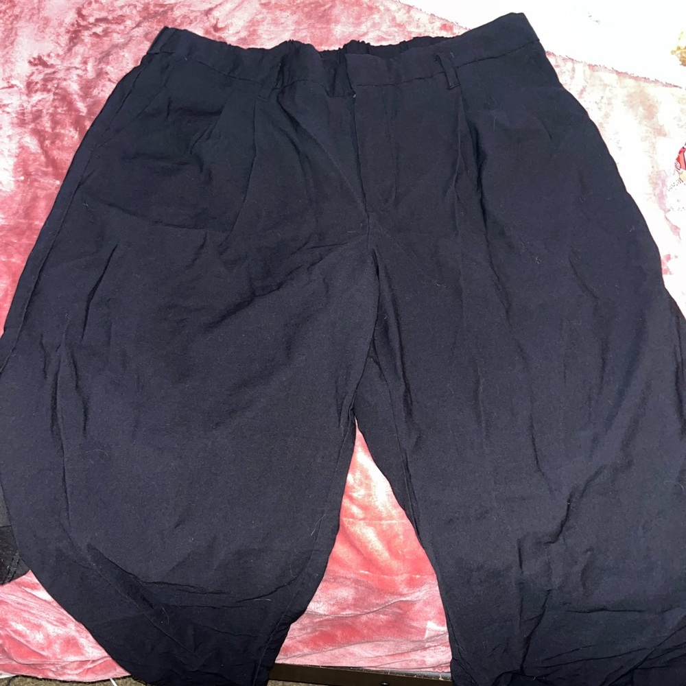 Target straight leg high rise work pants size 16